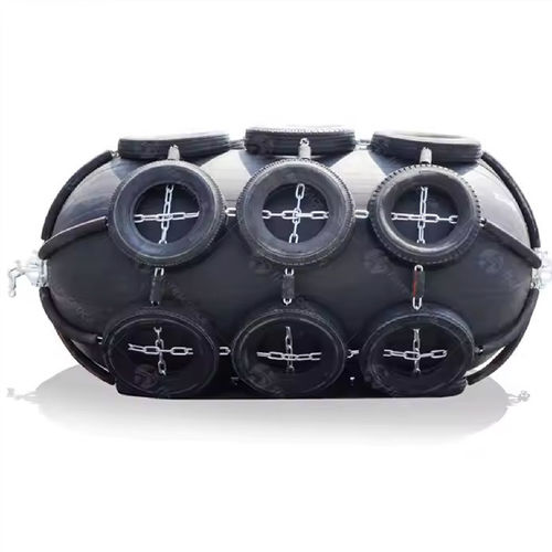 Latest company case about Hongruntong's Pneumatic Rubber Fenders Deployed at Singapore's Tuas Mega Port to Safeguard World's Largest Container Ships