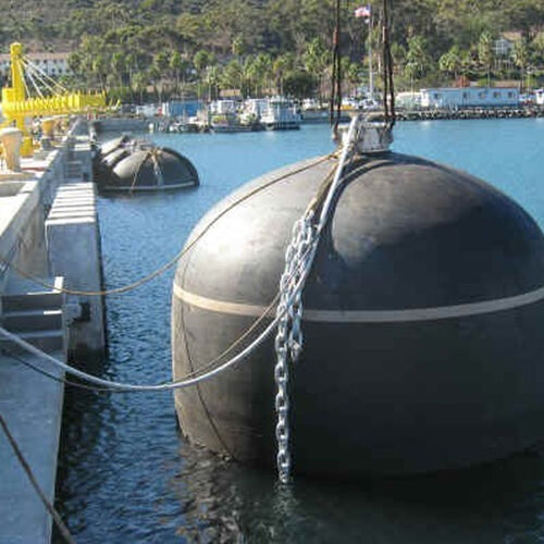 Latest company case about Submarine Fender System Applied to Underwater Structures in Offshore and Port Projects