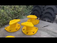 Corrosion Resistant Cast Iron Mooring Bollards Stable Sturdy Vessel Mooring In Harsh Environments