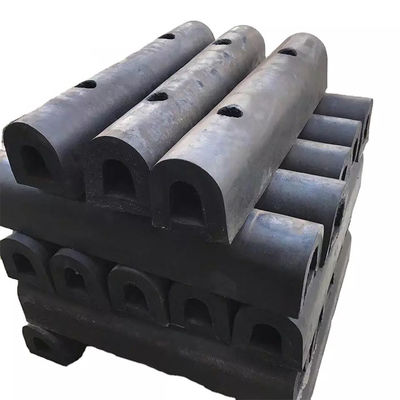 Heavy Duty Dock Rubber D Shape Fender Berth Mooring PIANC Certification
