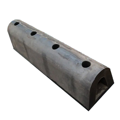 Natural Rubber D Type Fenders 300H For Heavy Duty Marine Large Wharf Ships