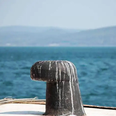 Cast Iron QT450 Tee Head Bollard 2000KN For Ships ISO9001