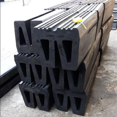 Large Dock W Type Fender Natural Rubber For Tug Boat Bumper