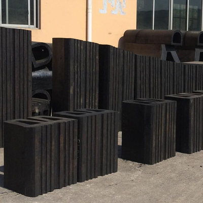 Large Dock W Type Fender Natural Rubber For Tug Boat Bumper