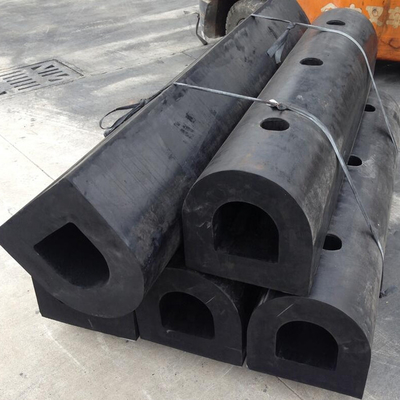Safety D Type Boat Mooring Fenders 16 MPa Easy Installation