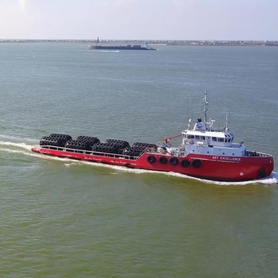 ISO17357 Standard Yokohama Marine Rubber Fenders 50kPa Dock 3.3*6.5M