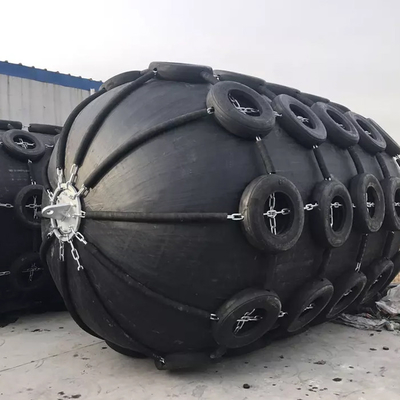 ISO17357 Standard Yokohama Marine Rubber Fenders 50kPa Dock 3.3*6.5M