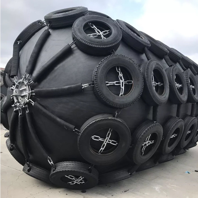 OEM Pneumatic Marine Fenders D3.3M CTN Type PIANC2002 Standard