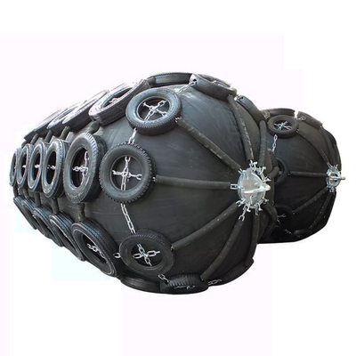 80kPa Yokohama Pneumatic Rubber Fender 2.0*3.5M Floating For Ship To Ship