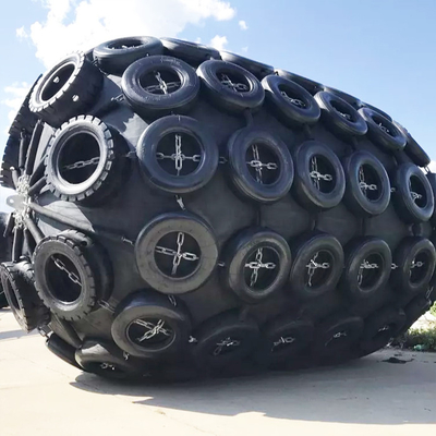 Dock Yokohama Ship Fenders 3.3*6.5M CTN Type Air Block 50kPa