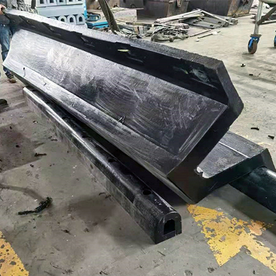 Heavy Duty Arch Marine Dock Fenders Black 500H PIANC Standard