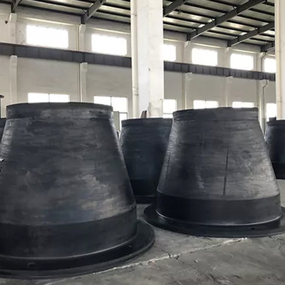 NBR/NR Cone Rubber Fenders PIANC2002 Tear Resistance Marine Dock Bumpers
