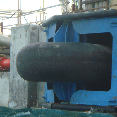 Heavy Duty Roller Dock Bumpers For Boats Nitrile Rubber Material