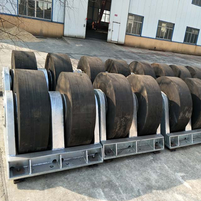 PIANC2002 Black Roller Fenders 3 MPA Intensity For Boat Dock Buffer