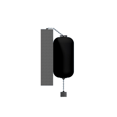 50kPa Submarine Fenders ISO17357-1:2014 BV Certificate Black Color For Berthing