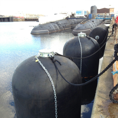 Catamaran Submarine Fenders 50kPa D4.5M For Dock Bumper Berthing