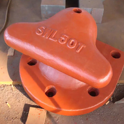 PIANC Standard Mooring Bollards Cast Iron Steel 150 Tons Horn Bollards