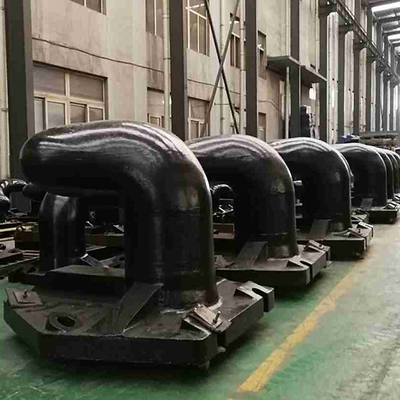 Heavy Duty Mooring Cast Iron Bollard 100 Tons For Boat Dock Ship Berthing