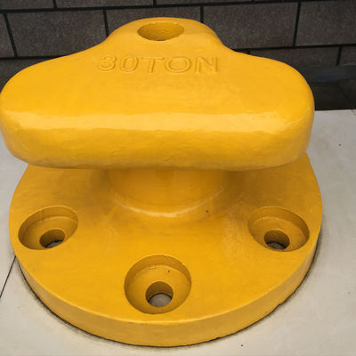 100 Tons Marine Jetty Bollards 450 MPA Horn Staghorn Type