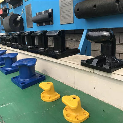100 Tons Marine Jetty Bollards 450 MPA Horn Staghorn Type
