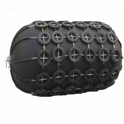 Iso Standard Yokohama Pneumatic Fender 3.3*6.5m 50 Kpa For Dock