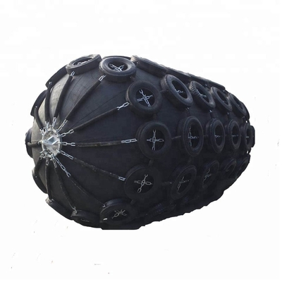 Iso Standard Yokohama Pneumatic Fender 3.3*6.5m 50 Kpa For Dock