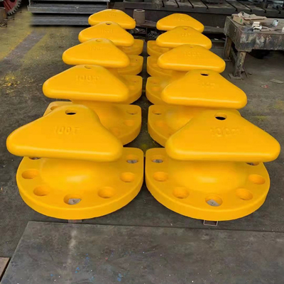 Durable Tee Head Mooring Bollards Marine Cast Iron Qt450 Boat Ship Parts