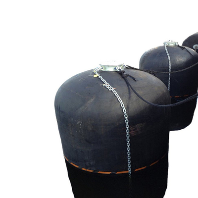 Semi Underwater Submarine Fenders Pneumatic Submersible Marine Rubber