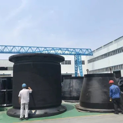 Wear Resistant Natural Rubber Cone Fender Pianc 2002 Standard For Berth