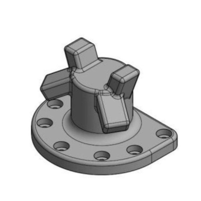 Dock Pier Quay Tee Head Bollard Mooring Marine Cast Iron Qt450