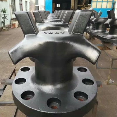 Marine Cast Iron Mooring Bollards Horn Staghorn