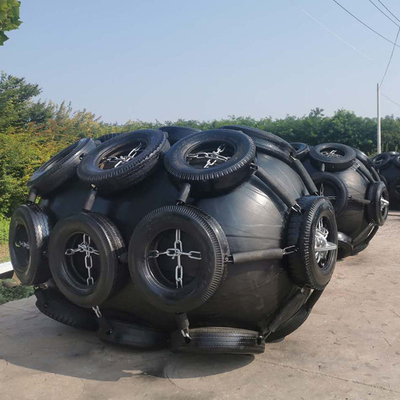 Iso17357 Yokohama Floating Pneumatic Rubber Fenders For Sts Operations