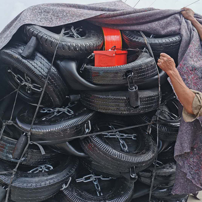 Iso17357 Yokohama Floating Pneumatic Rubber Fenders For Sts Operations