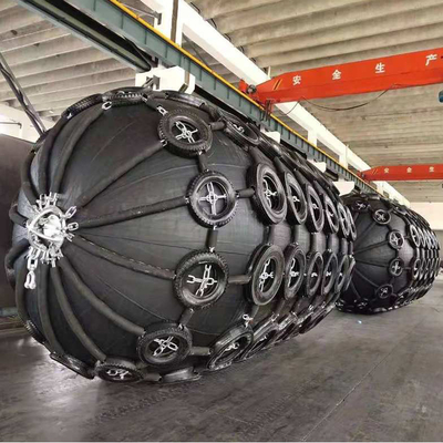 Ctn Type Dock Rubber Fender Pneumatic Fender 3.3*6.5m Iso17357