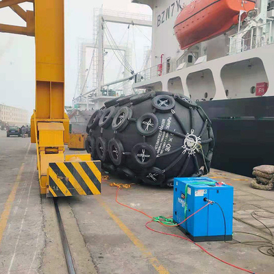 Ctn Type Dock Rubber Fender Pneumatic Fender 3.3*6.5m Iso17357
