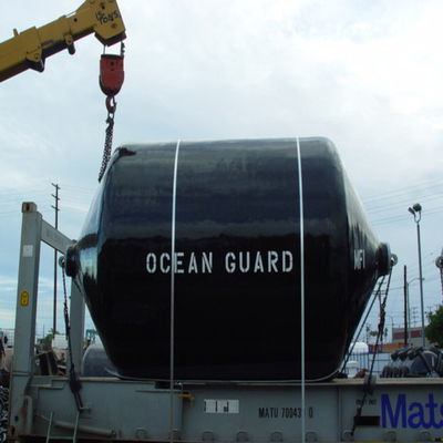 Polyurethane Boat Foam Fender Cylindrical Dia 1200mm*2000mm For Dock Protection