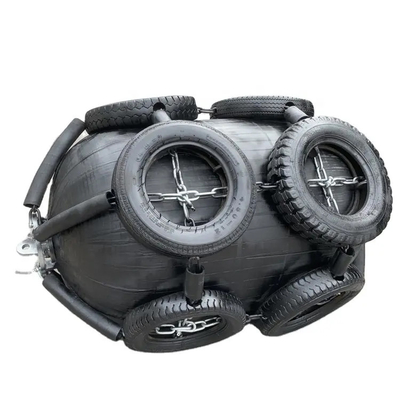 High Pressure Yokohama Floating Fender 80kpa With Bare Packing