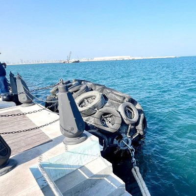 -40 Deg C To 80 Deg C Pneumatic Fender 80kPa With Pallet Packing
