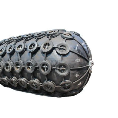 High Abrasion Cylindrical Dock Rubber Fender Customizable Height For Marine Usage