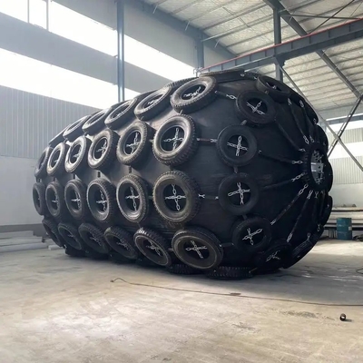 0.15 MPa Compressed Air Pneumatic Rubber Fender Low Abrasion Stable Performance