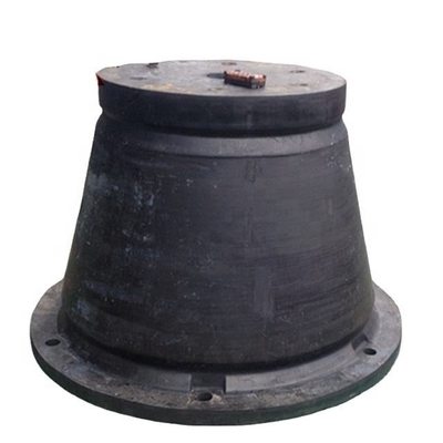 Cone Shaped 600mm Rubber Fenders Bumper System For Marine And Infrastructure
