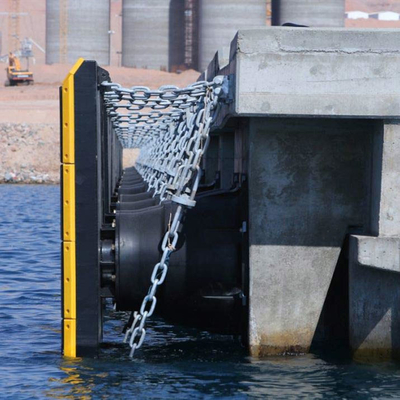 Cone Shaped 600mm Rubber Fenders Bumper System For Marine And Infrastructure