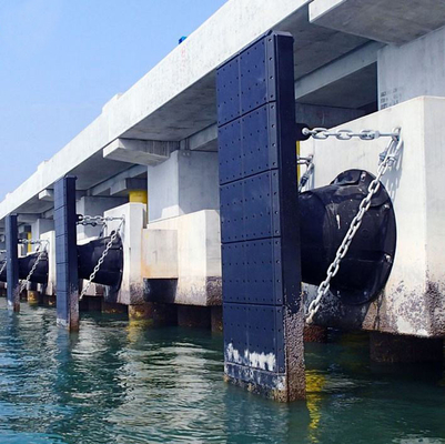 Cone Shaped 600mm Rubber Fenders Bumper System For Marine And Infrastructure