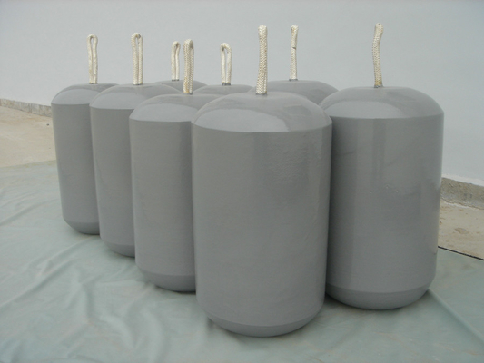 Cylindrical Navy Grey Floating Foam Fender For Ship Protection