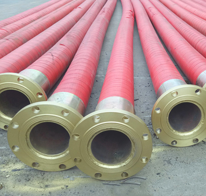 Marine Nbr Hose Lines Working Temperature From -40℃ To 80℃ Burst Pressure 75-105 Bar