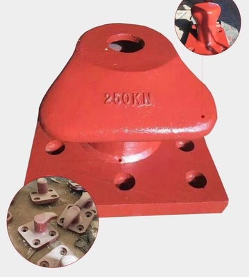 Double Bitt Rope Ship Mooring Bollards Large Capacity
