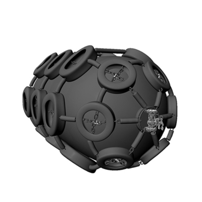 Protects Against Collision Pneumatic Marine Fenders 50kpa 3.3*6.5m