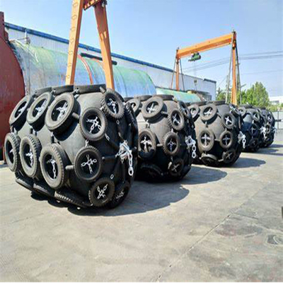 Iso17357 Yokohama Rubber Fender Marine Floating Pneumatic For Vessels