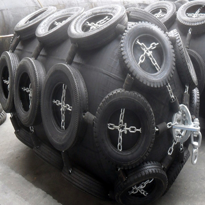 Iso17357 Yokohama Rubber Fender Marine Floating Pneumatic For Vessels