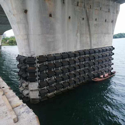 Heavy Duty V / D 1000mm Dock Mounted Fenders For Superyacht